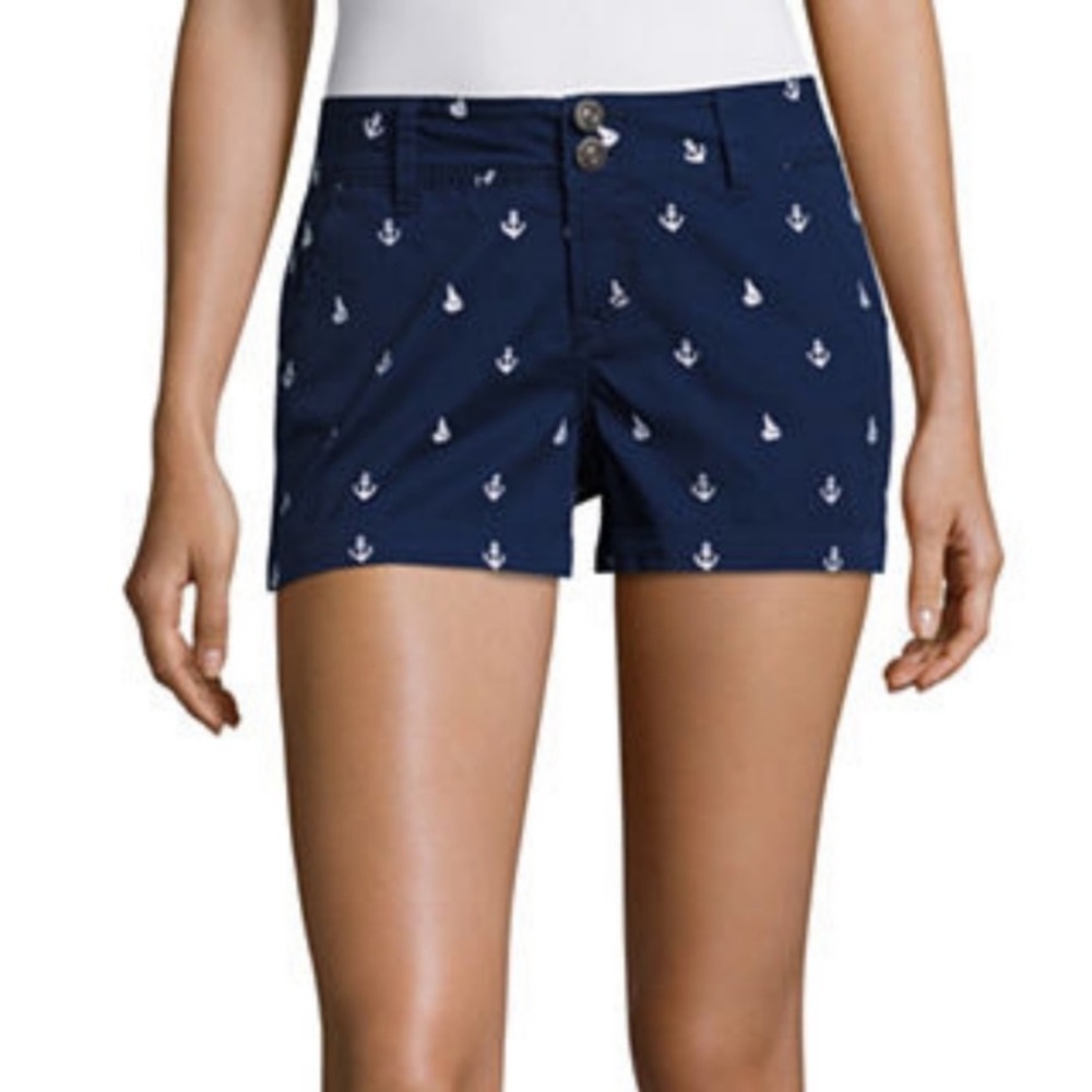Wallflower Anchor Boat Bermuda Shorts - Size 7